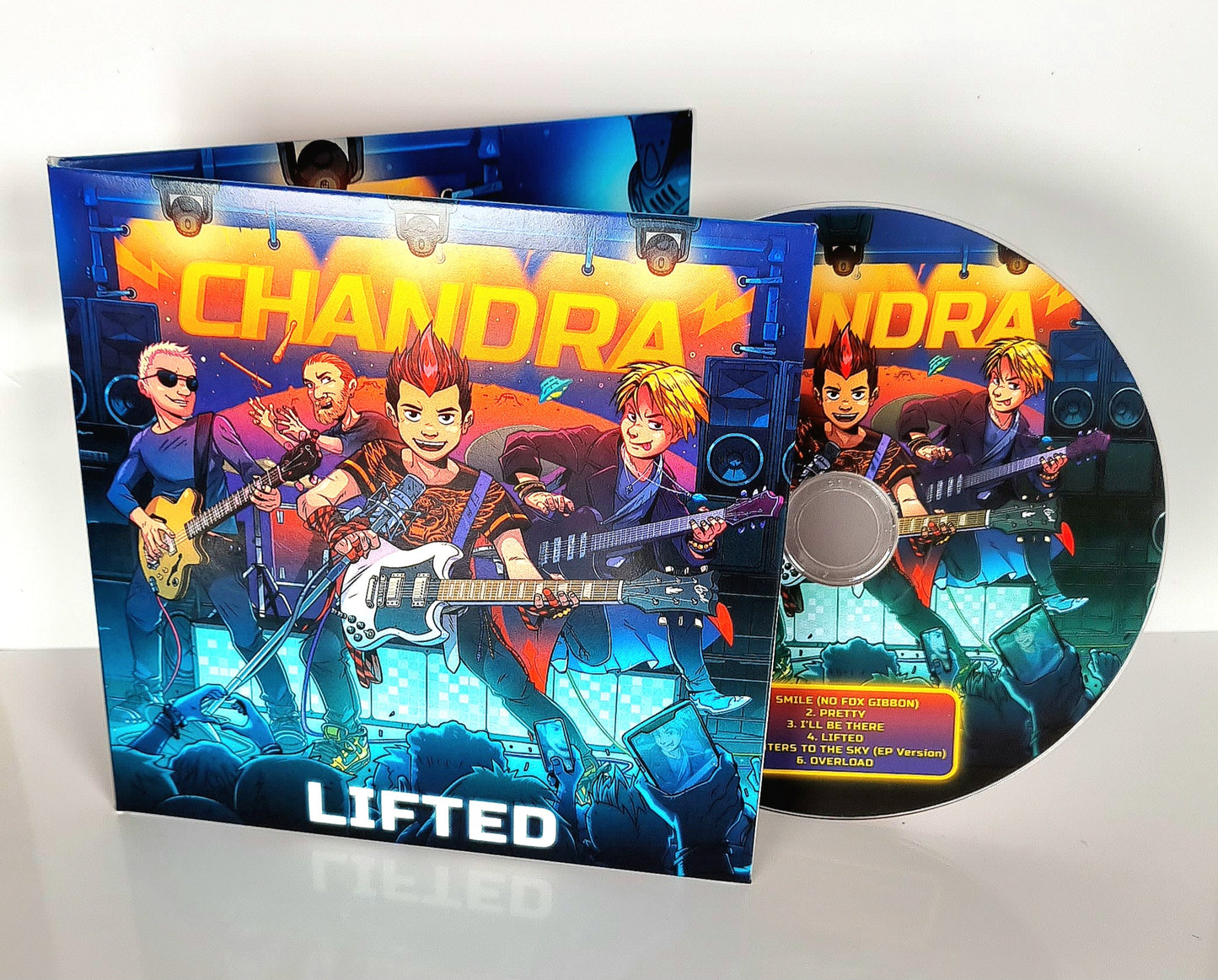 Lifted EP by Chandra (Double Wallet CD)